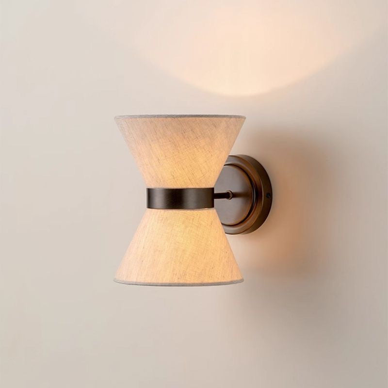 Wabi Sabi Seiden-Wandleuchte