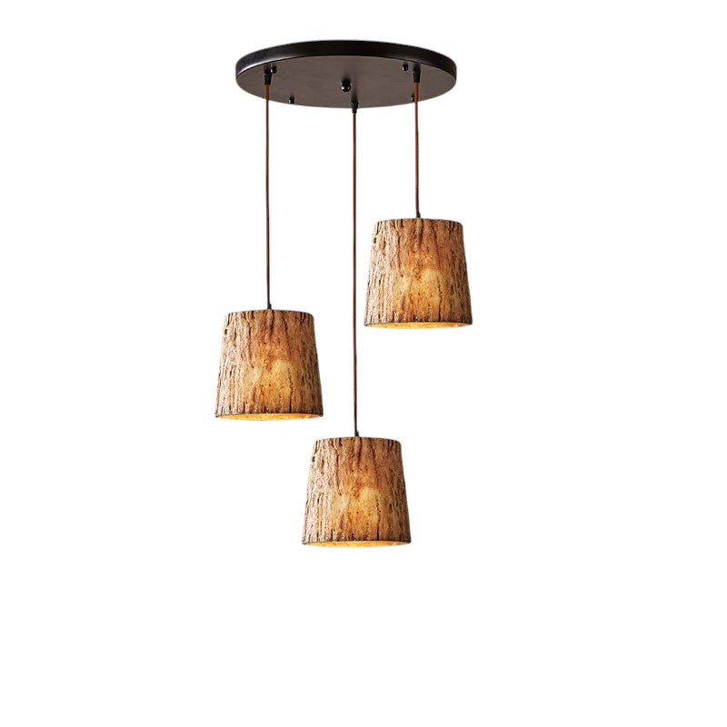 Wood Log Pendelleuchte