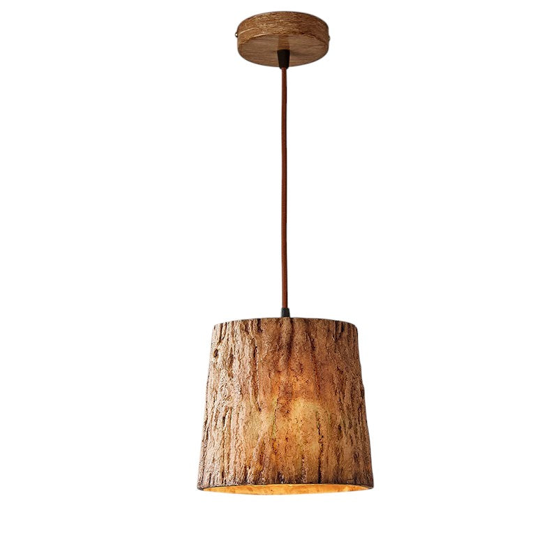 Wood Log Pendelleuchte