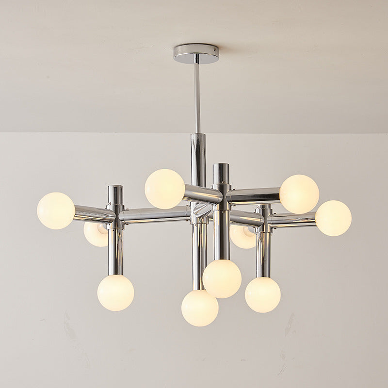 Bauhaus-Kronleuchter aus Metall