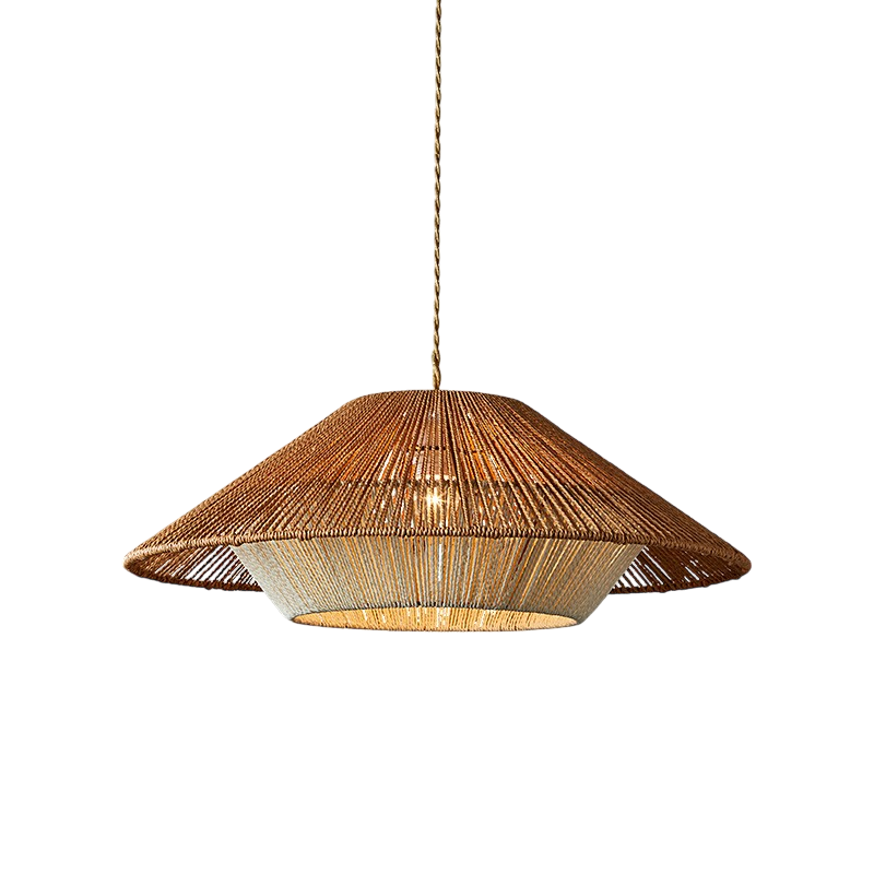 Bamboo Woven Pendelleuchte