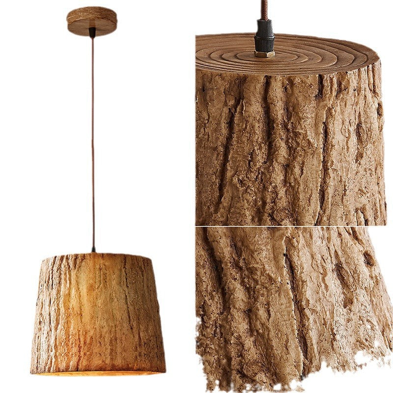 Wood Log Pendelleuchte