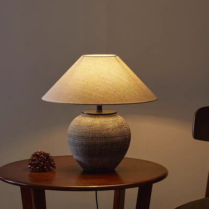 Tischlampe aus Keramik