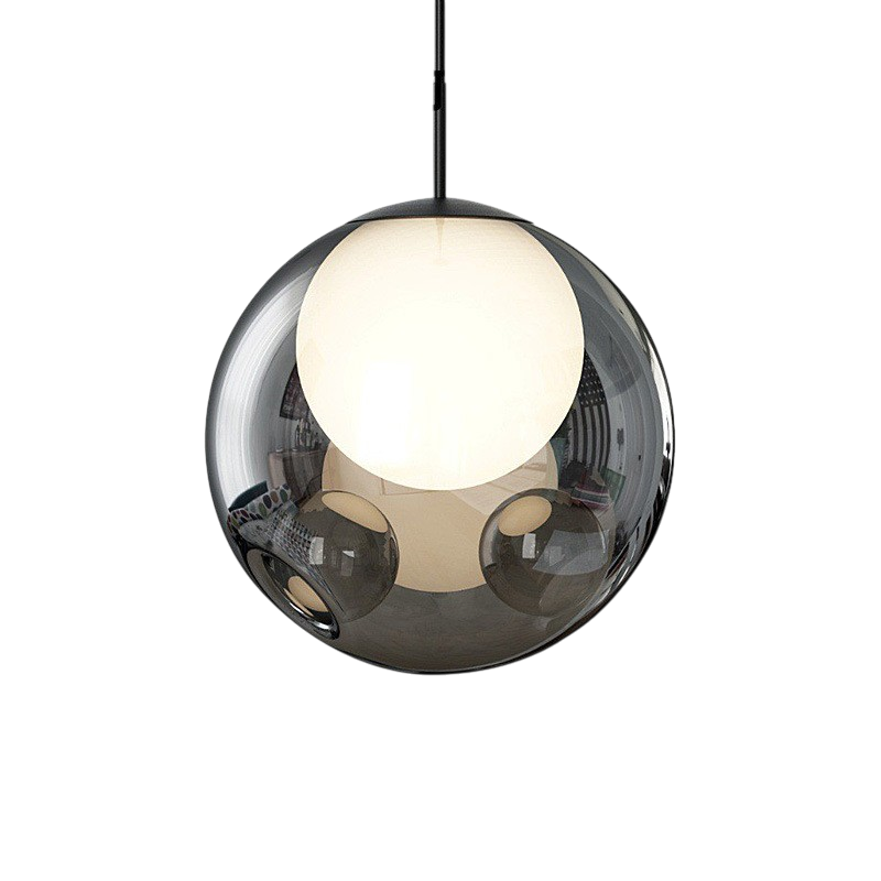 Italienische Glas-Pendelleuchte
