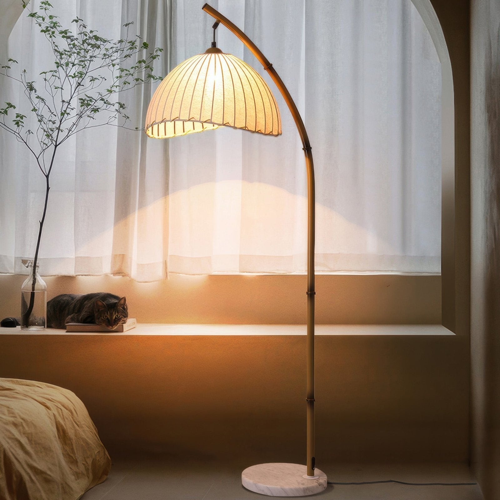 Cultural Bamboo Stehlampe