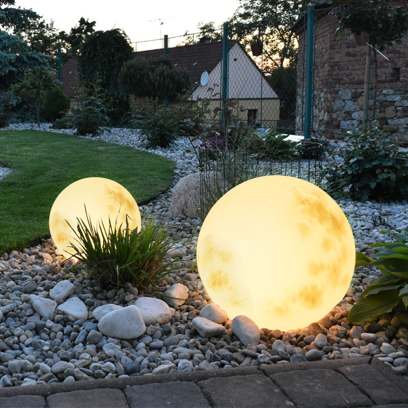 Garten Solarbetriebene Mondlampe