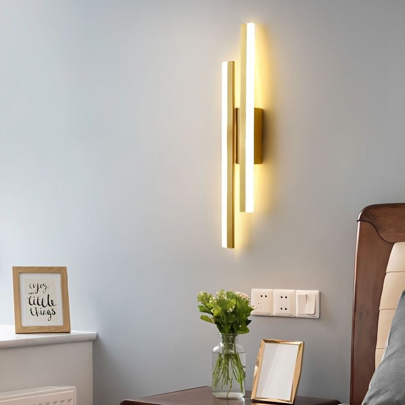 Moderne LED-Wandleuchte
