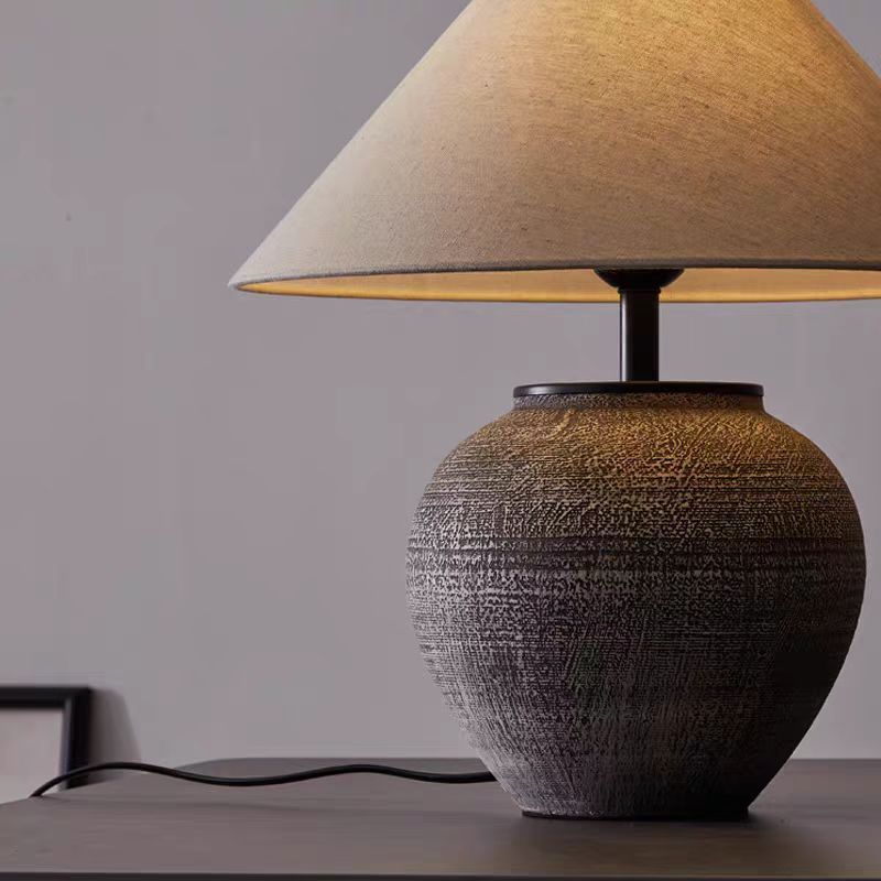 Tischlampe aus Keramik