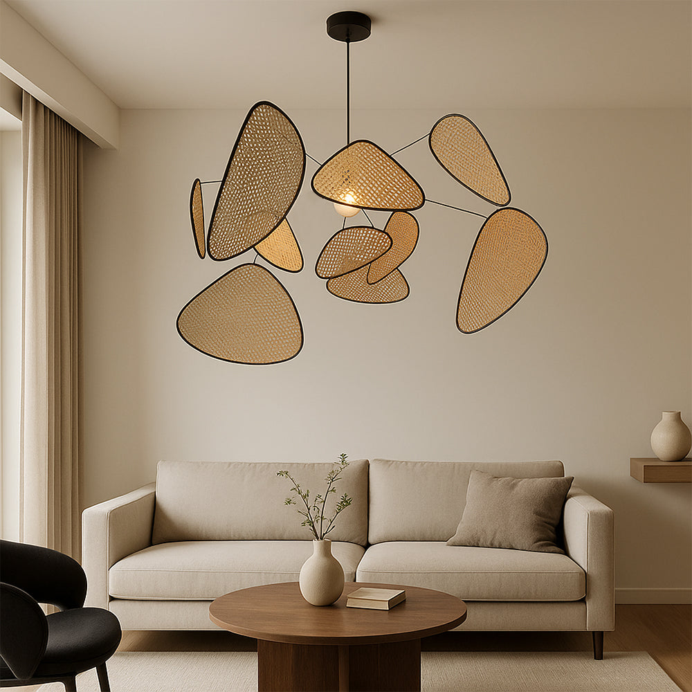 Bria's Rattan Pendelleuchte