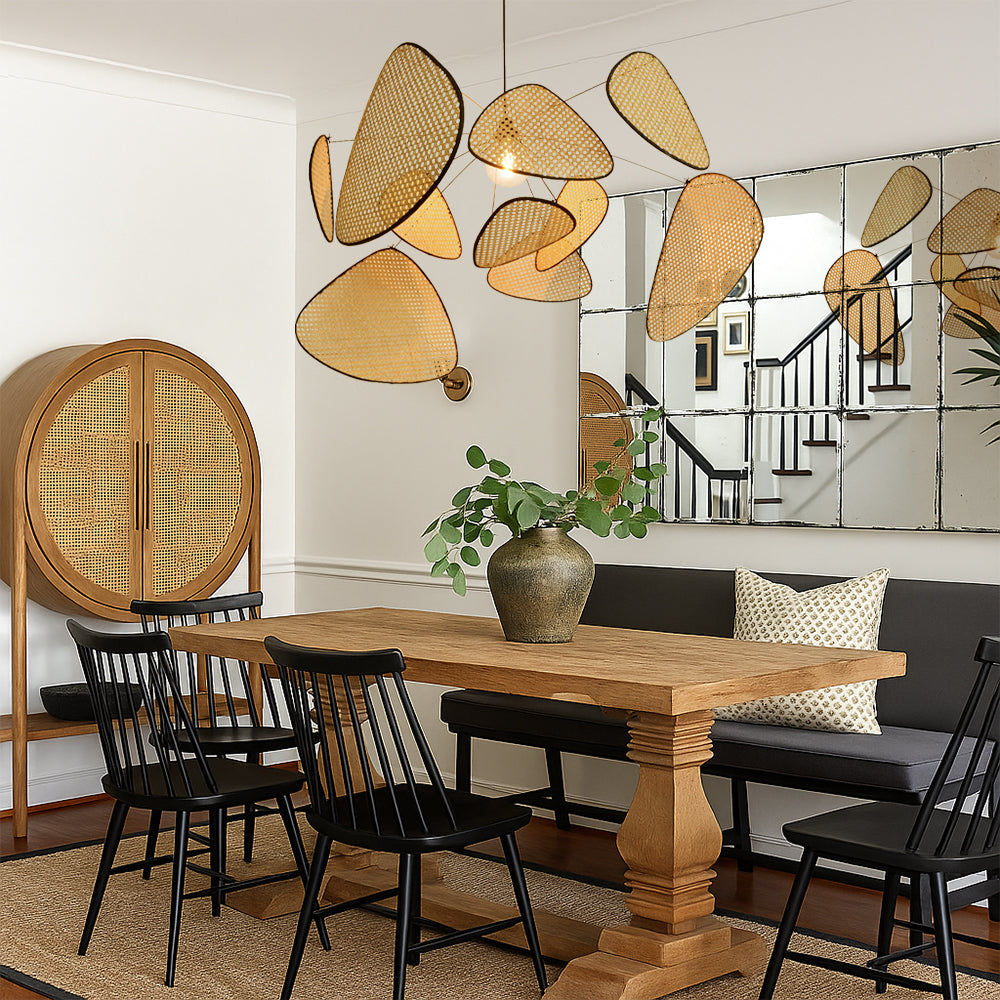 Bria's Rattan Pendelleuchte