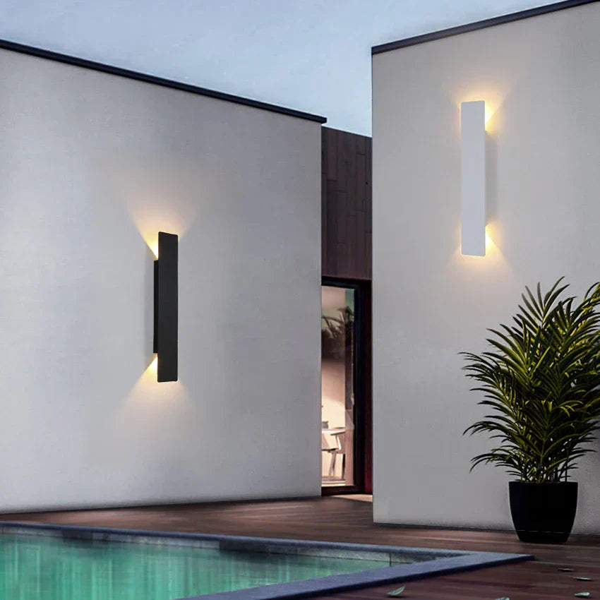 Wasserdichte LED-Streifen-Wandleuchte