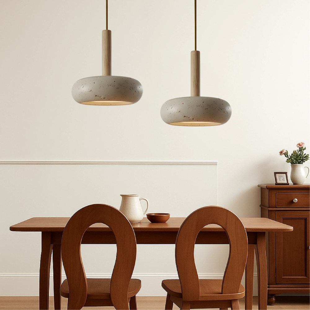 Travertin Pendelleuchte