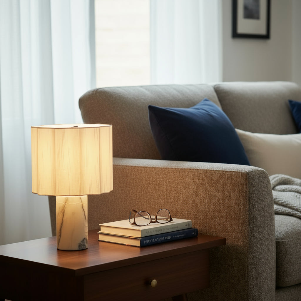 Mirna Marmor Tischlampe