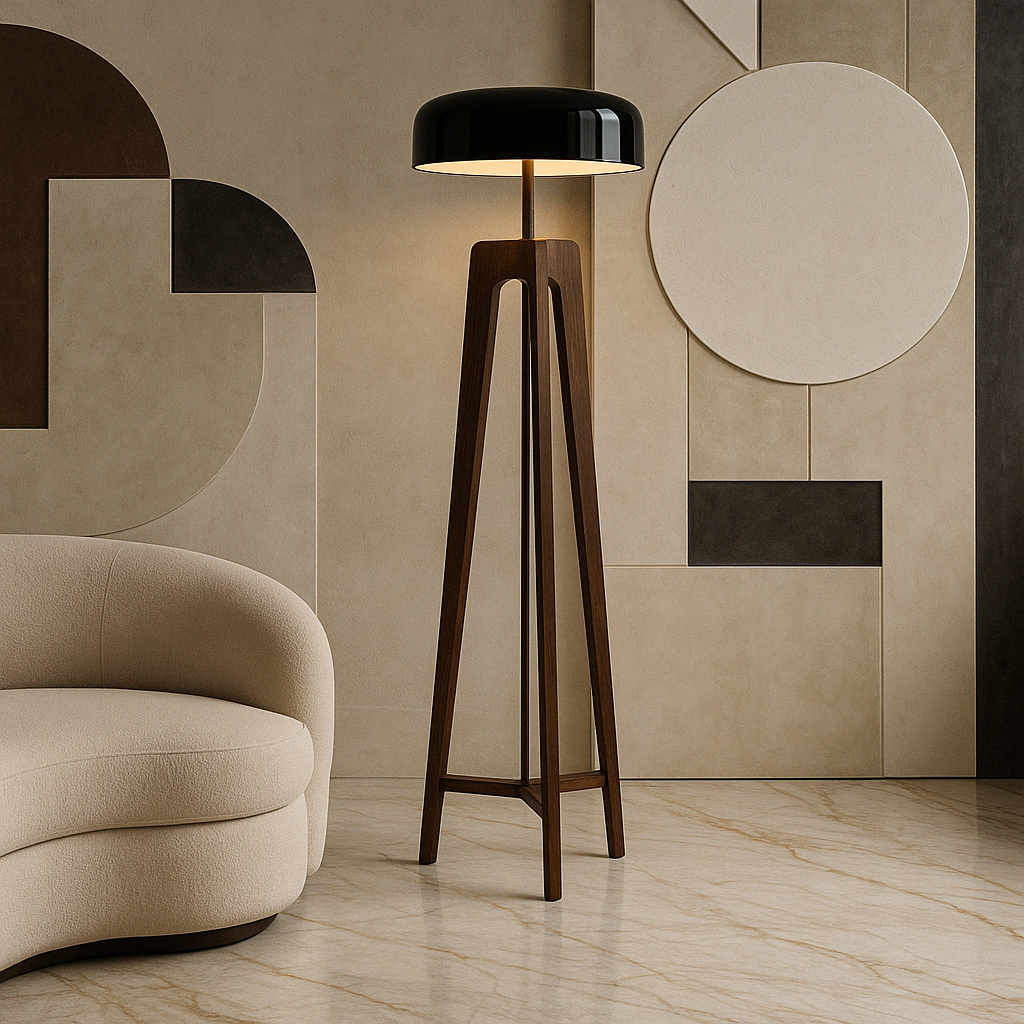Stehlampe im nordischen Stil
