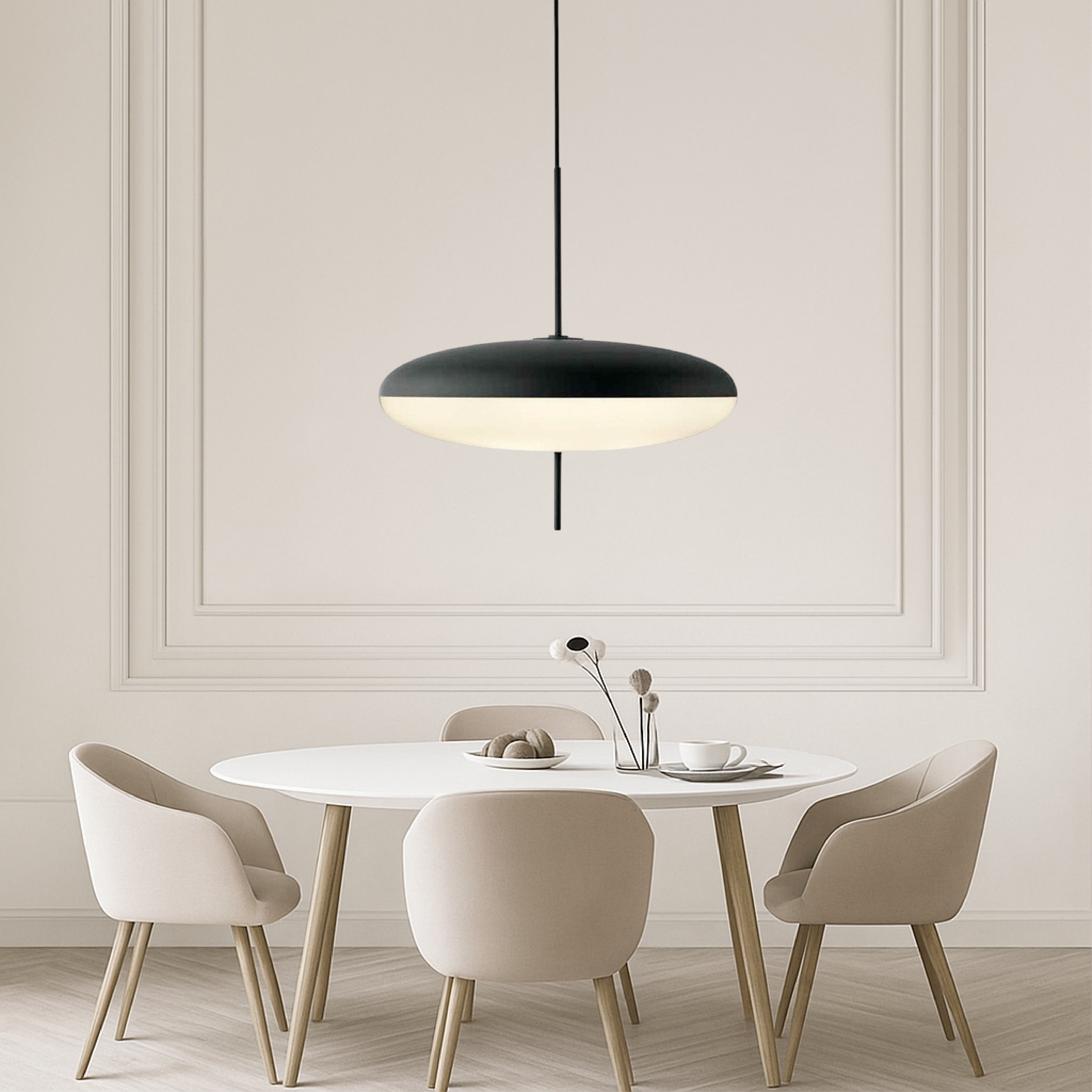 Dänische Bauhaus Pendelleuchte