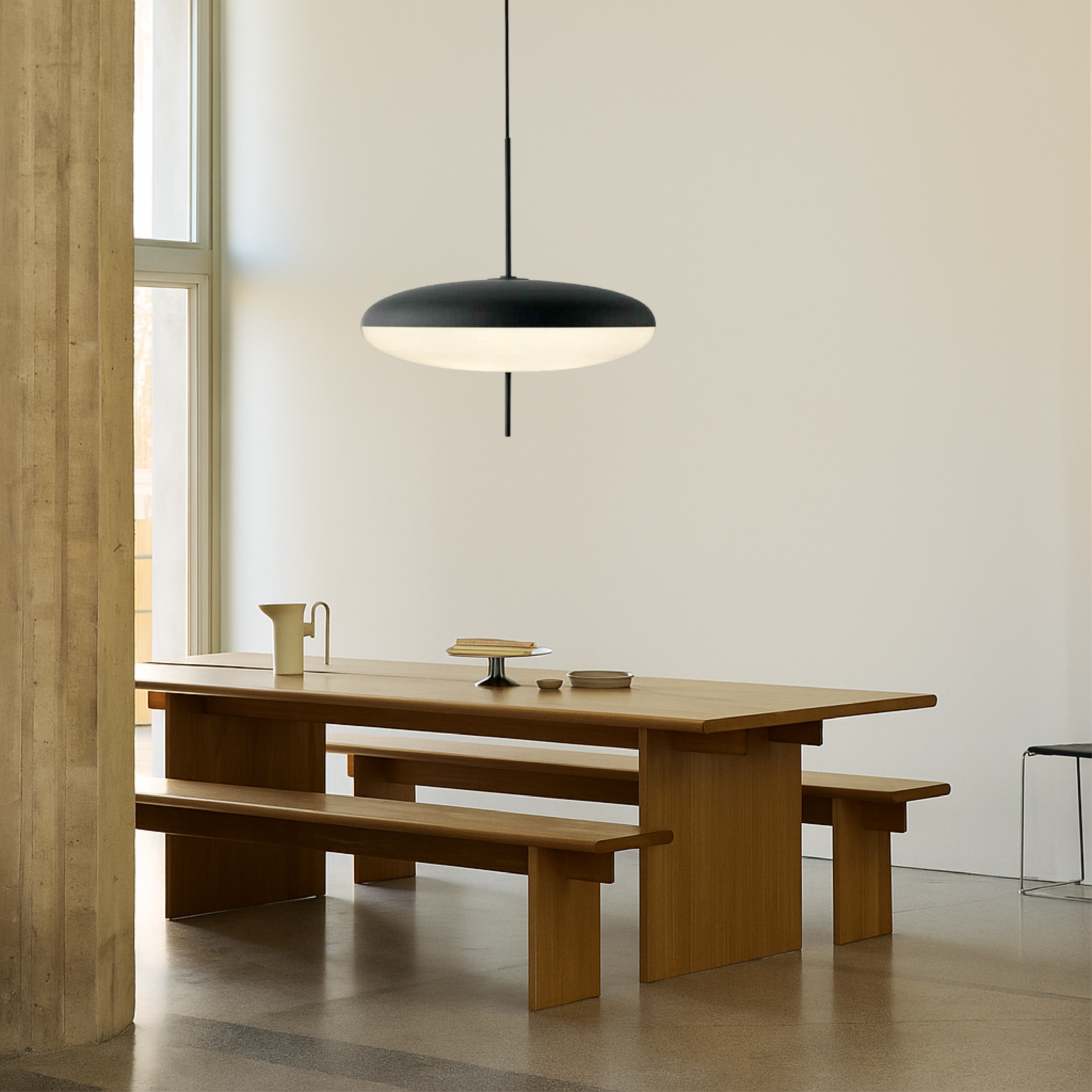 Dänische Bauhaus Pendelleuchte