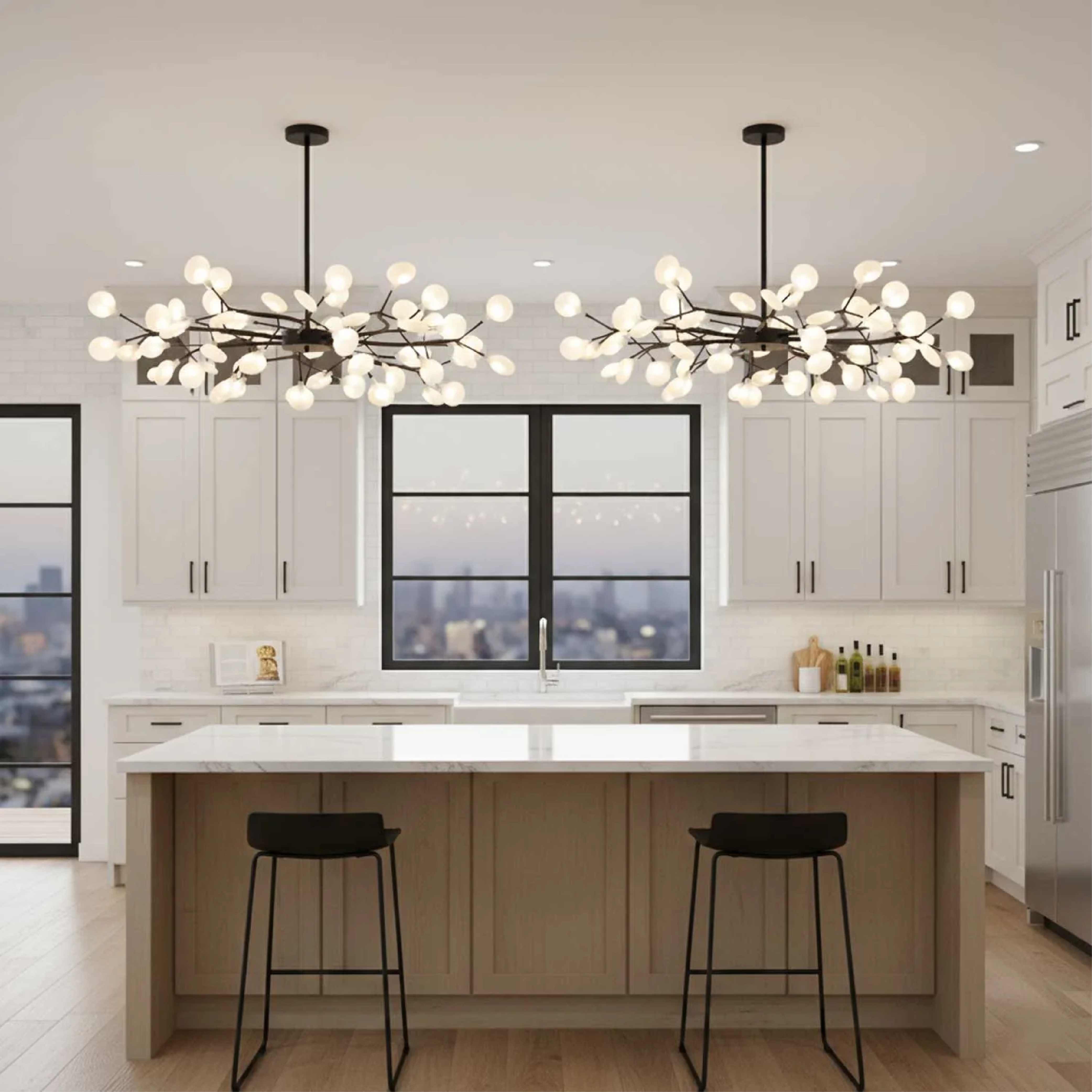 Firefly LED-Kronleuchter