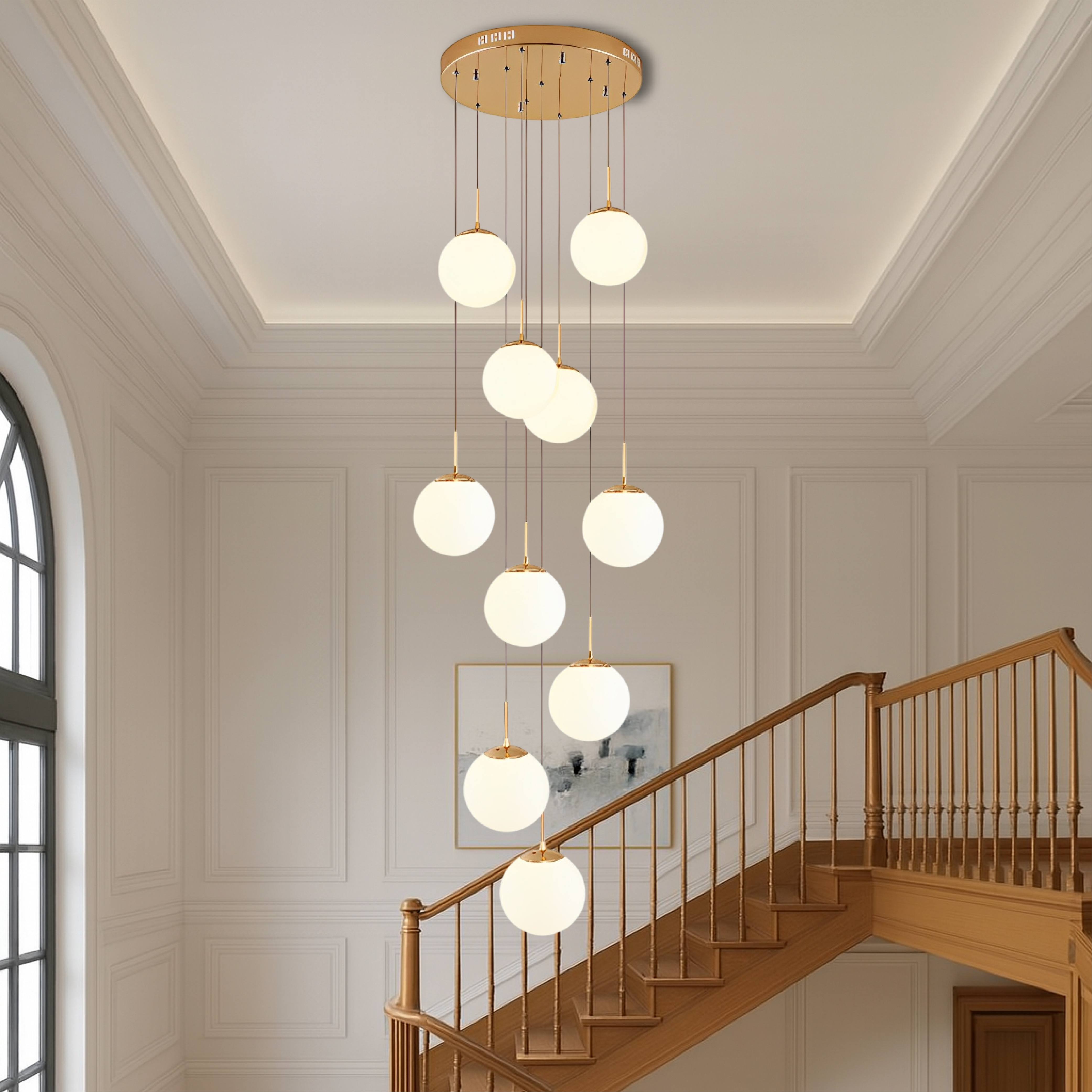 Nova Nordic Staircase Kronleuchter