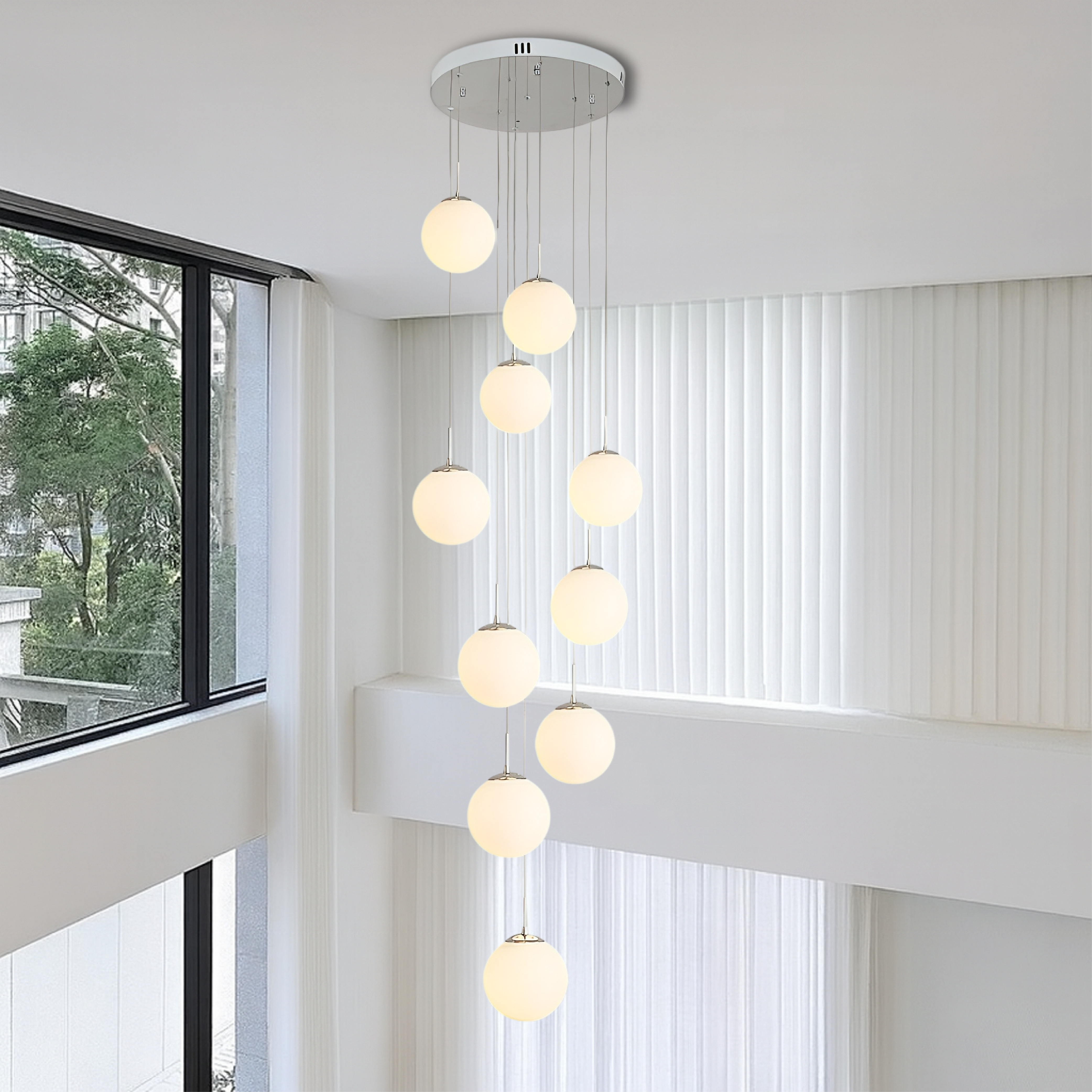 Nova Nordic Staircase Kronleuchter