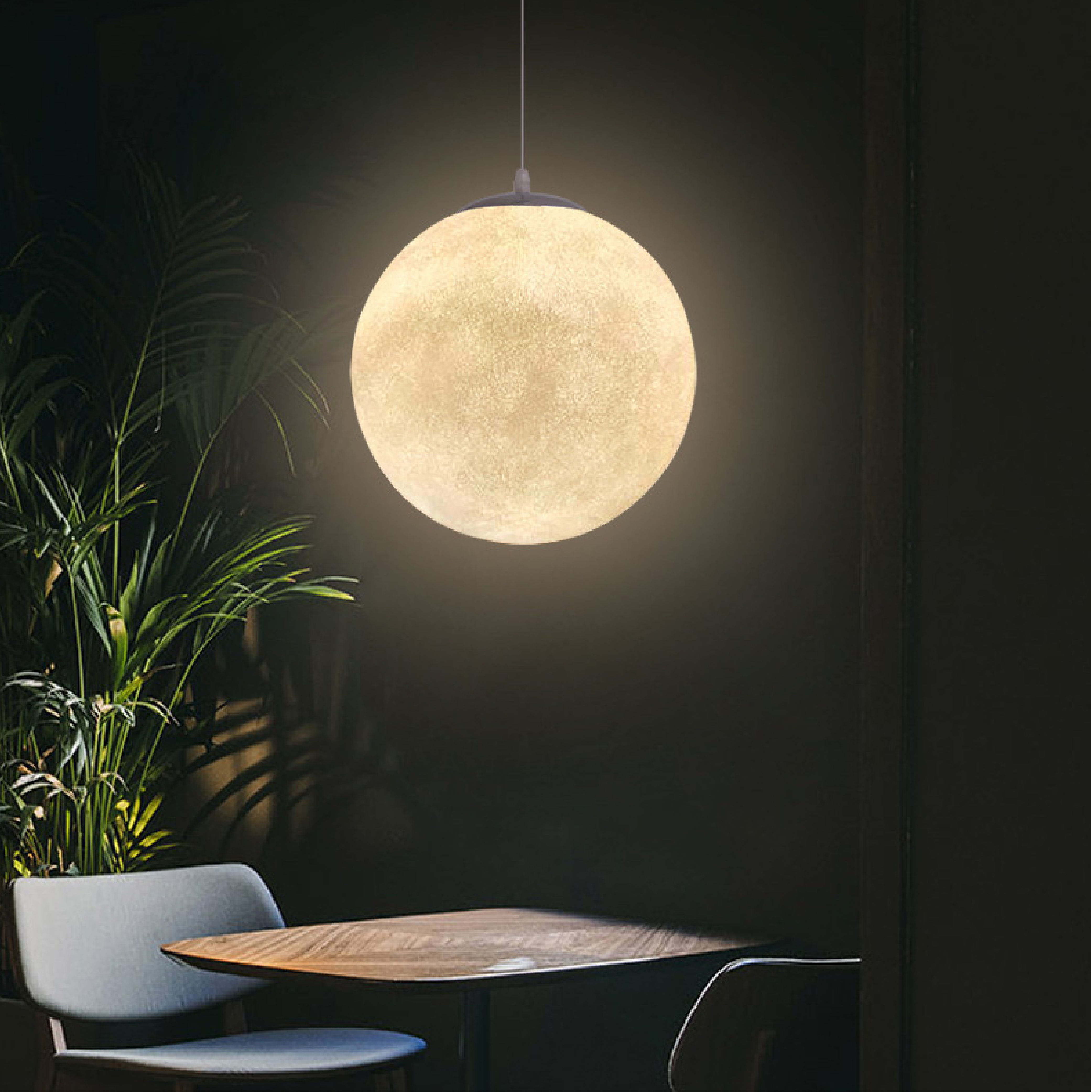 Moon Pattern Pendelleuchte