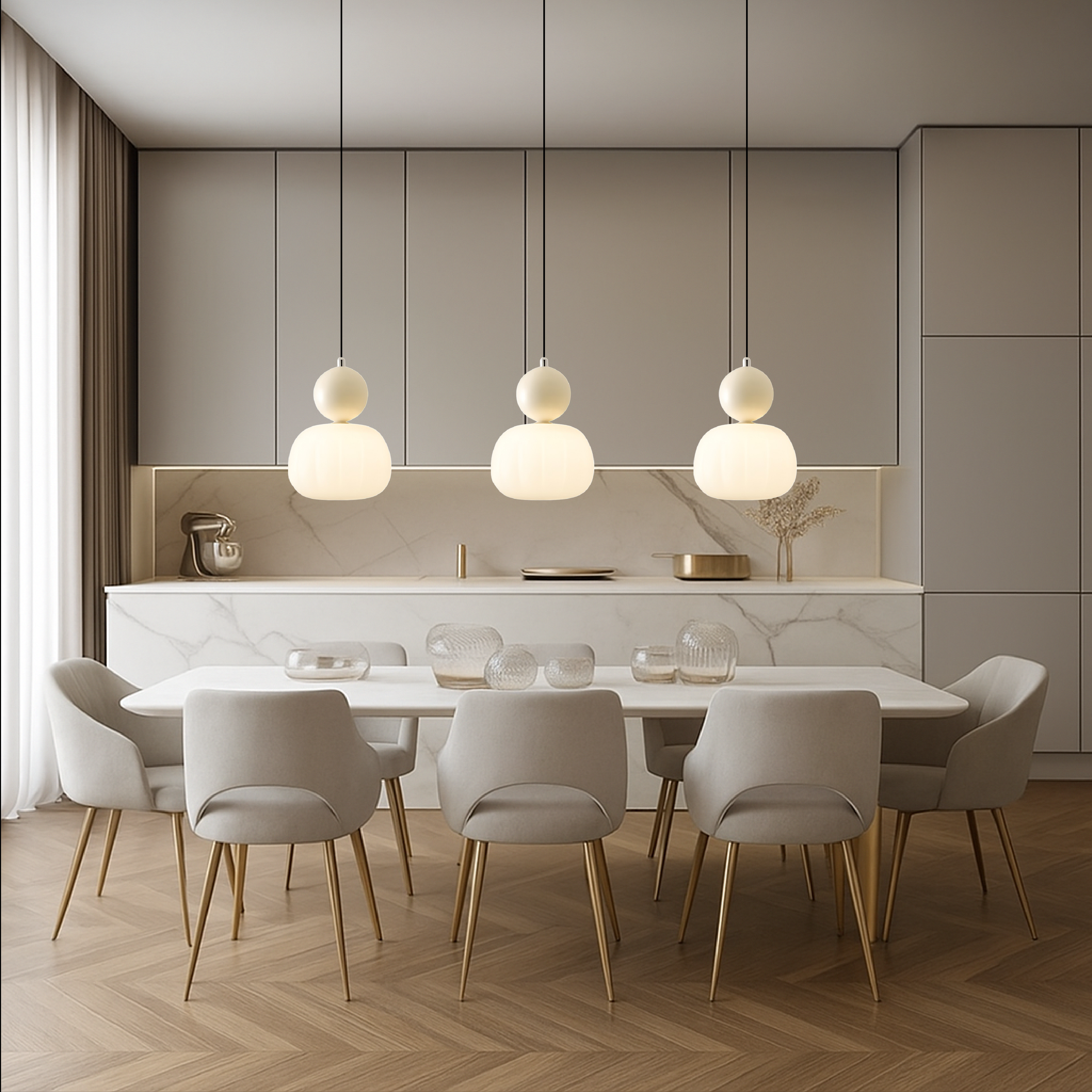 Art Deco Pendelleuchte