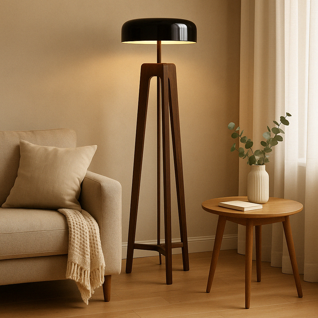 Stehlampe im nordischen Stil